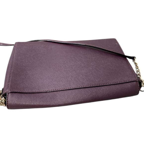 Kate Spade Purple Crossbody Clutch Chain Purse - Picture 5 of 8